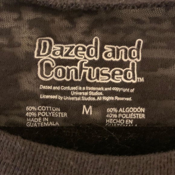 HOT TOPIC DAZED AND CONFUSED smilie face t-shirt - Picture 3 of 3